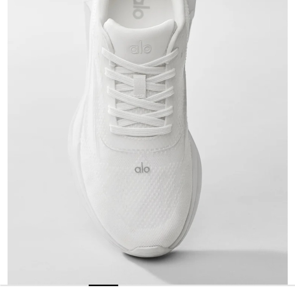 ALO Yoga White Athletic Shoes